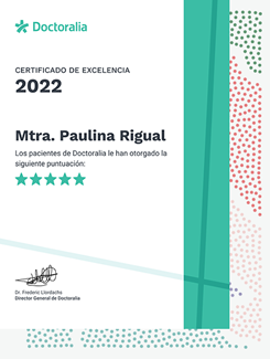 Certificado de Excelencia Doctoralia 2022
